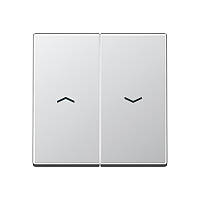 Клавіша 2-я для упр. жалюзі JUNG A595PAL алюміній