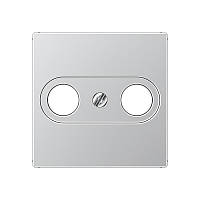 Панель розетки TV+R JUNG A561PLTVAL алюміній