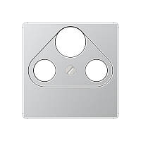 Панель розетки TV+R+SAT JUNG A561PLSATAL алюміній