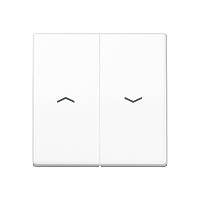 Клавіша 2-я для упр. жалюзі JUNG AS591-5PWW білий