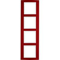 Рамка 4-а колекція B. 3, колір «червоний / полярно-білий», 10143022