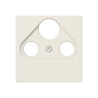 Панель розетки TV+R+SAT JUNG A561PLSAT слонова кістка