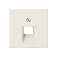 Розетка TF/PC 1-я JUNG A569-1PLUA слонова кістка