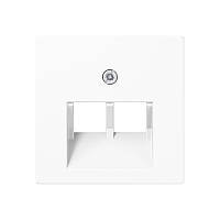 Розетка TF/PC 2-я JUNG A569-2BFPLUAWW білий