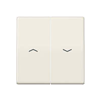 Клавіша 2-я для упр. жалюзі JUNG AS591-5PBF слонова кістка