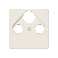 Панель розетки TV+R+SAT JUNG A561BFPLSAT слонова кістка