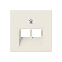 Розетка TF/PC 2-я JUNG A569-2BFPLUA слонова кістка