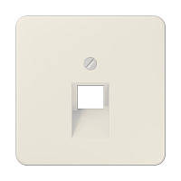 Панель розетки TF/PC 1-я JUNG 569-1UA сл. кістка