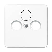 Панель розетки TV+R(SAT) JUNG CD561SATWW білий