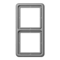 Рамка 2-я JUNG CD582GR сірий