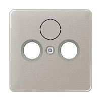 Панель розетки TV+R(SAT) JUNG CD561SATPT платина