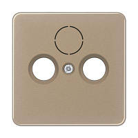 Панель розетки TV+R(SAT) JUNG CD561SATGB бронза