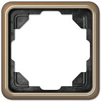 Рамка 1-я JUNG CD581GB бронза