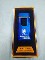 USB зажигалка электроимпульсная электрозажигалки Usb с Украинской символикой