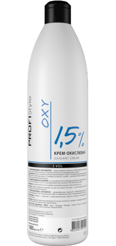 Кремоподібний окислювач для тонування волосся 1,5 % Profistyle, 1 л