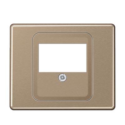 Панель аудиорозетки JUNG SL569TGB бронза