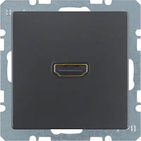 HDMI-розетка, антрацит, «Q.1»/«Q.3»/«Q7» 3315426086