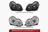 Передня оптика з LED (2 шт.) Mercedes CLA C117 2013 ⁇  рр., фото 3