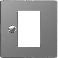 Центральна панель D-Life для сенсорного терморегулятора «Нержавіюча сталь»