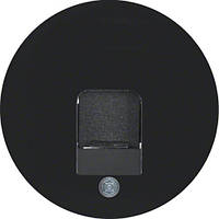 Накладка для супортів під модуль RJ12/RJ45, чорний (матовий), R. 1, R. 3, 11702045
