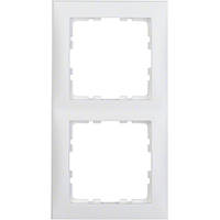 Рамка 2-а Berker колекція «S. 1», колір матовий білий», 10129909