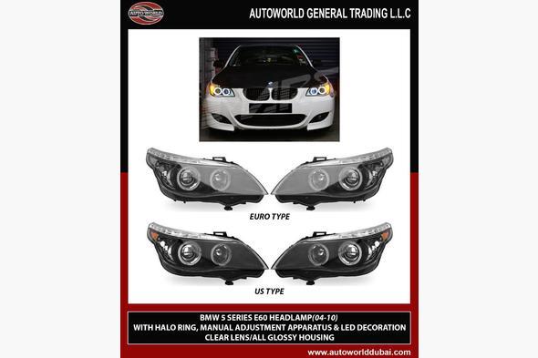 Передні фари (2 шт.) BMW 5 серія E-60/61 2003-2010 рр.