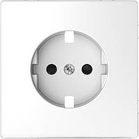 Центральна панель D-Life для розетки зі шторками «Білий лотос»