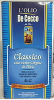 Оливкова олія De Cecco Classico Olio Extra Vergine di Oliva 5 л Італія