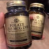Фолієва кислота Солгар Solgar Folate 1333 mcg DFE (Folic Acid 800 mcg) 250 капсул, фото 10