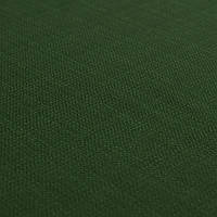 Ткань для штор, римских штор, покрывал рогожка однотонная фактурная зеленая широкая