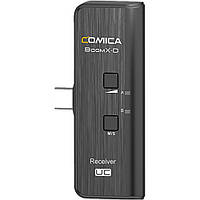 Цифровий бездротовий приймач Comica Audio BoomX-D UC RX Dual-Channel Digital Wireless Receiver(BOOMX-D UC RX