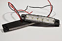 Габарит LED (NTK) 12v 6-діодний білий 2 шт., фото 3
