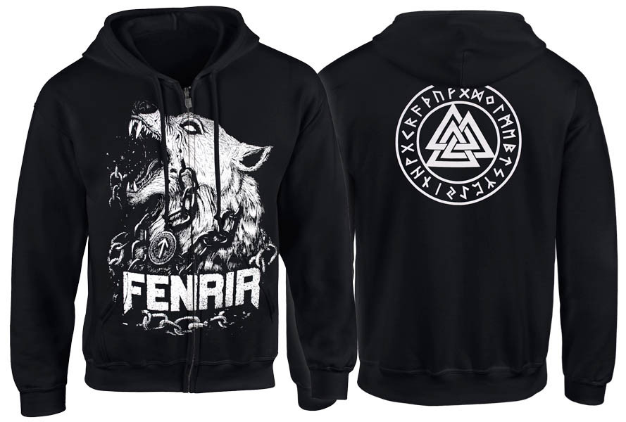Толстовка на змійці FENRIR in chains