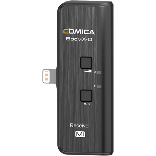 Цифровий приймач Comica Audio BoomX-D MI RX Dual-Channel Digital Wireless Receiver (BoomX-D-MI RX)