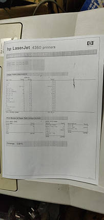 Лазерний принтер HP LaserJet 4350N з картриджем No 20081030, фото 2