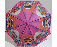 Детский зонтик LoL Зонт для девочек от дождя PAOLO трость Розовый