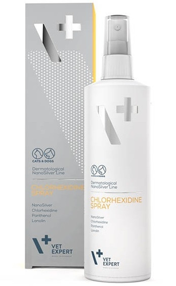VetExpert Chlorhexidine Спрей с хлоргексидином для собак и кошек с ...