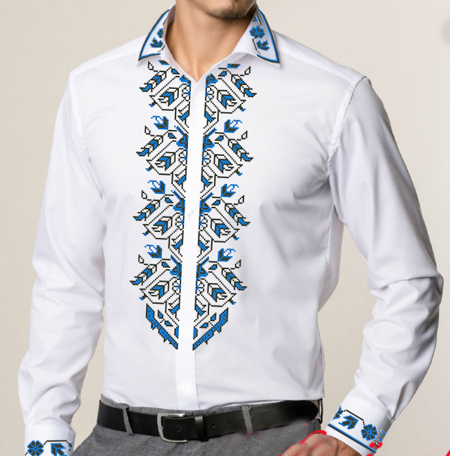 Заготовка для чоловічої вишиванки №083, фото 1