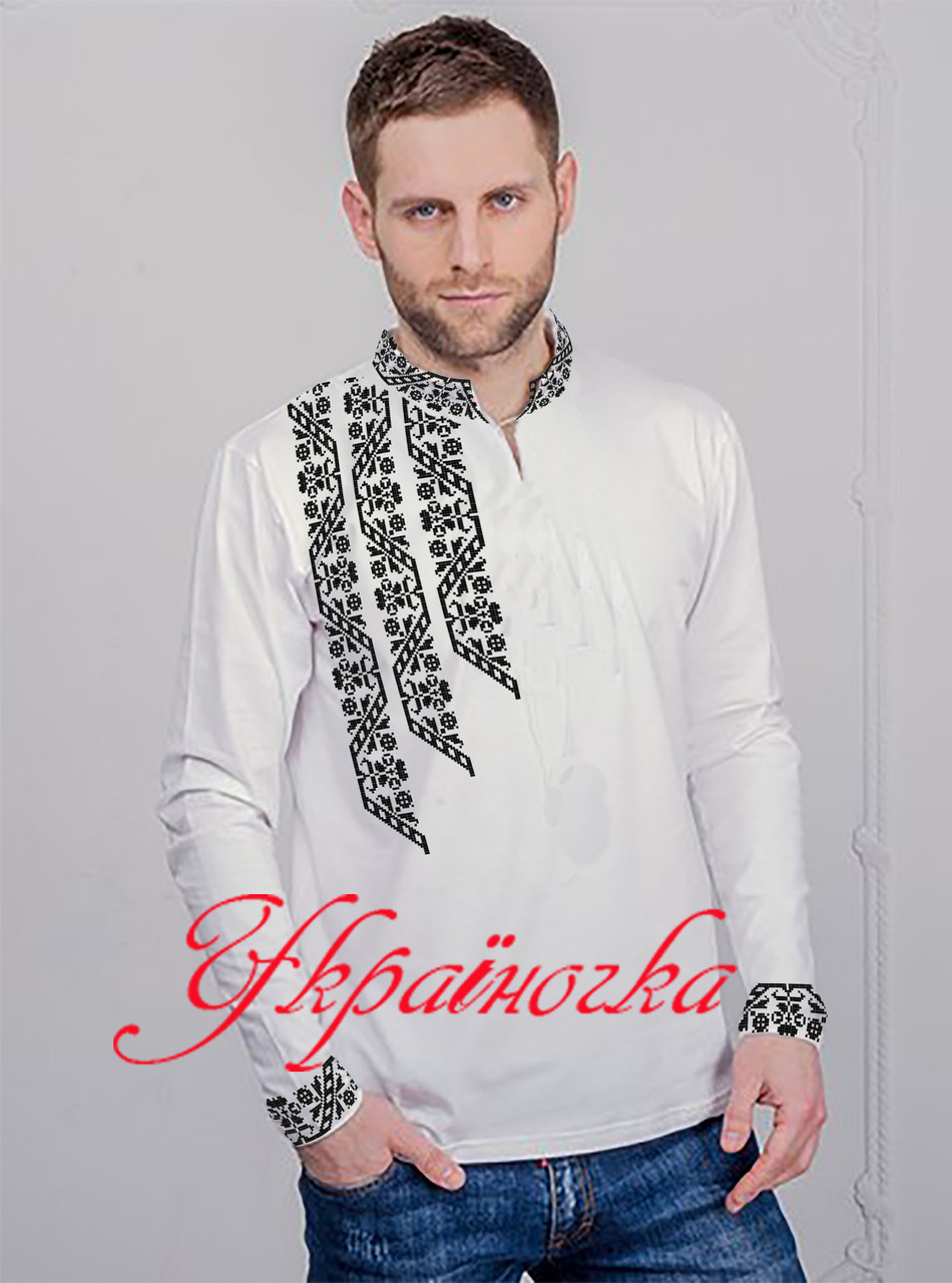 Заготовка для чоловічої вишиванки №067, фото 1