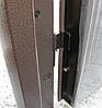Вхідні дверцята Метал — Метал із утвором вулиця рама 2 труби Redfort серія Оптима плюс, фото 7