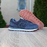 Кросівки чоловічі Нью Беланс New balance 574 сірі демісезон., фото 8