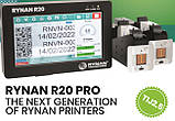 Термоструменевий маркіратор Rynan R20 Pro ( 25.4 мм висота друку), фото 4