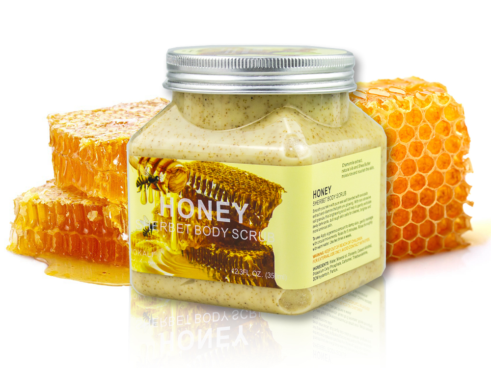 Скраб для тіла Wokali Sherbet Body Scrub Honey