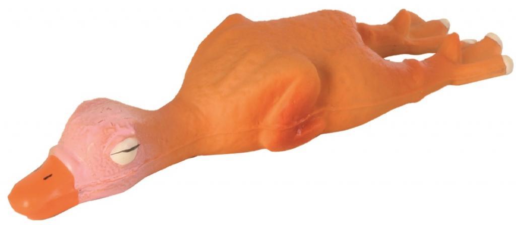 Іграшка для собак Гусак 14,5 см із пискавкою. Триксі-35093, фото 1