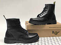Мужские ботинки Dr. Martens 1460 Black, др мартенс, чоловічі черевики Dr Martens, ботінки мартінс, др мартинс