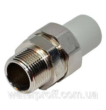 Розбірне поєднання зовнішня різь 20х1/2" Czech Product