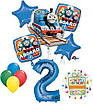 A 18" Thomas the Tank Engine Balloon. Фольгована куля Паровозик Томас. В УП, фото 2