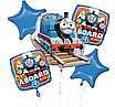 A 18" Thomas the Tank Engine Balloon. Фольгована куля Паровозик Томас. В УП, фото 3