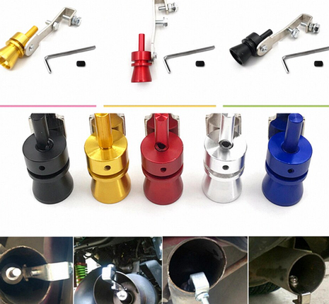Свисток на глушник TURBO SOUND for car, Автомобільний турбозвуковий свисток на вихлопну трубу, фото 1