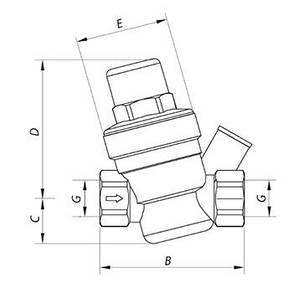 Редуктор тиску 1/2" KR.1253 Czech Product, фото 2